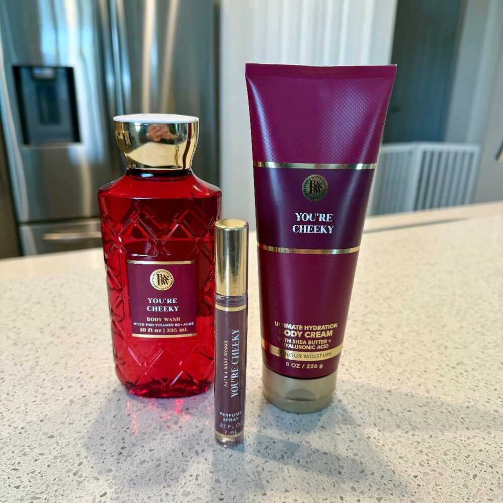 NWT Bath & Body Works You're Cheeky Bundle